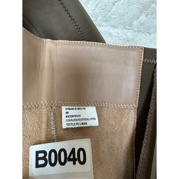 Blondo Symone Size 6 Waterproof Knee High Boot Taupe Suede - Picture 6 of 6
